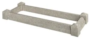 wg102 cemetery kerb set memorial