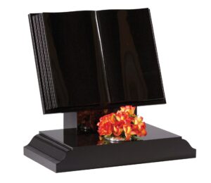 book shaped memorial wg134