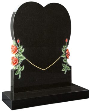 wg155 heart shaped memorial