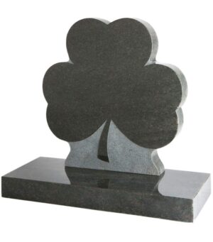 wg200 individual monument shamrock headstone